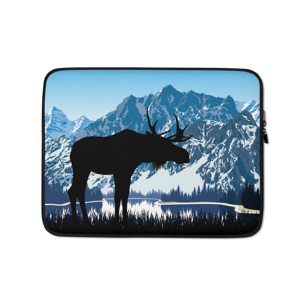Moose & Mountains Laptop Sleeve