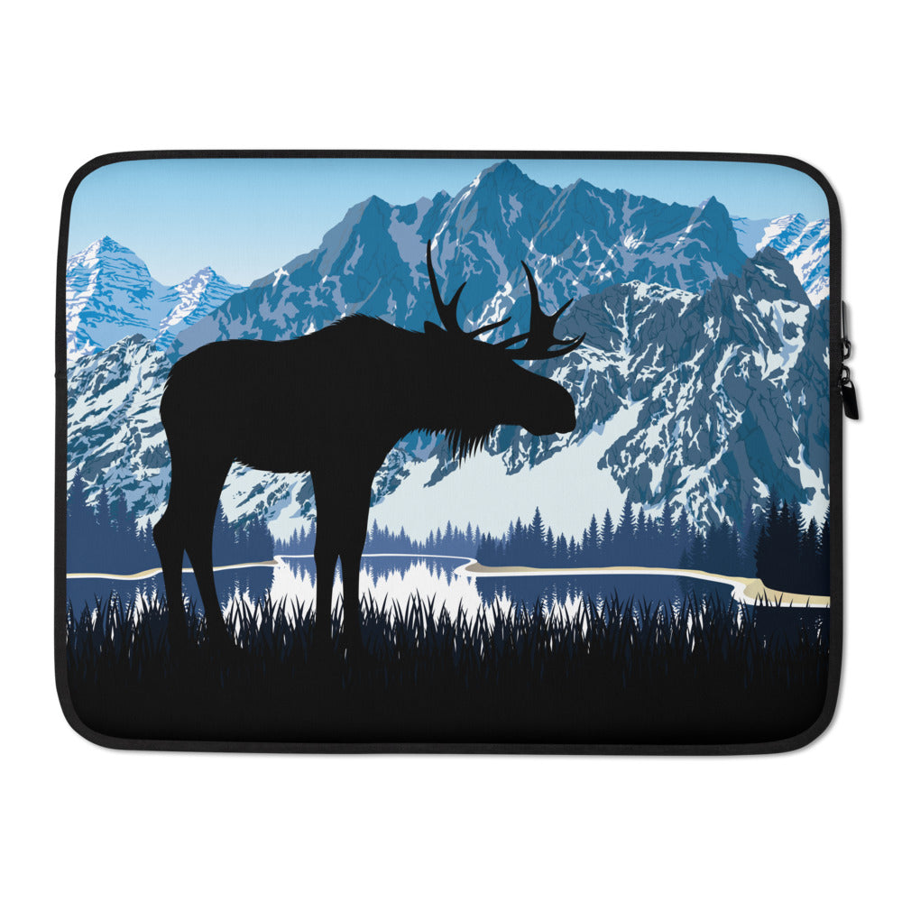 Moose & Mountains Laptop Sleeve