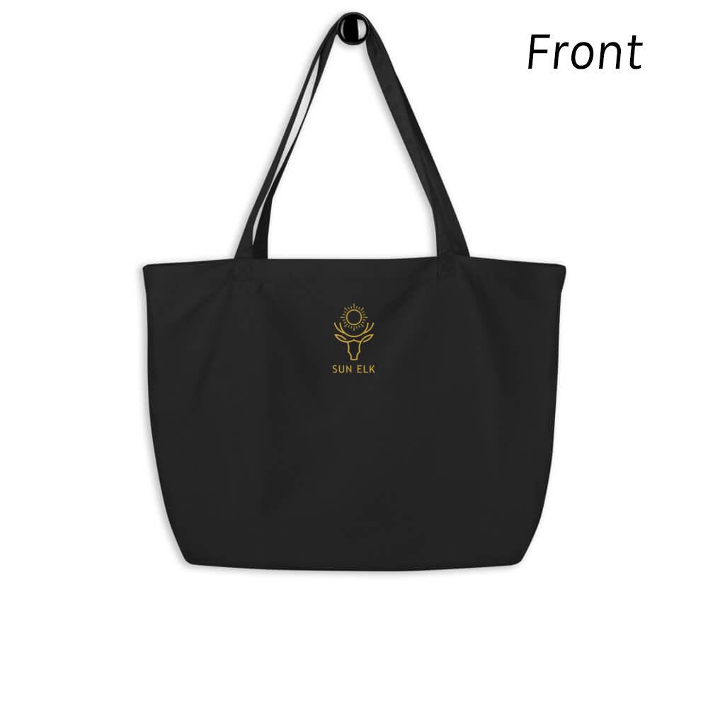 Sun Elk Large Eco Friendly Tote Bag