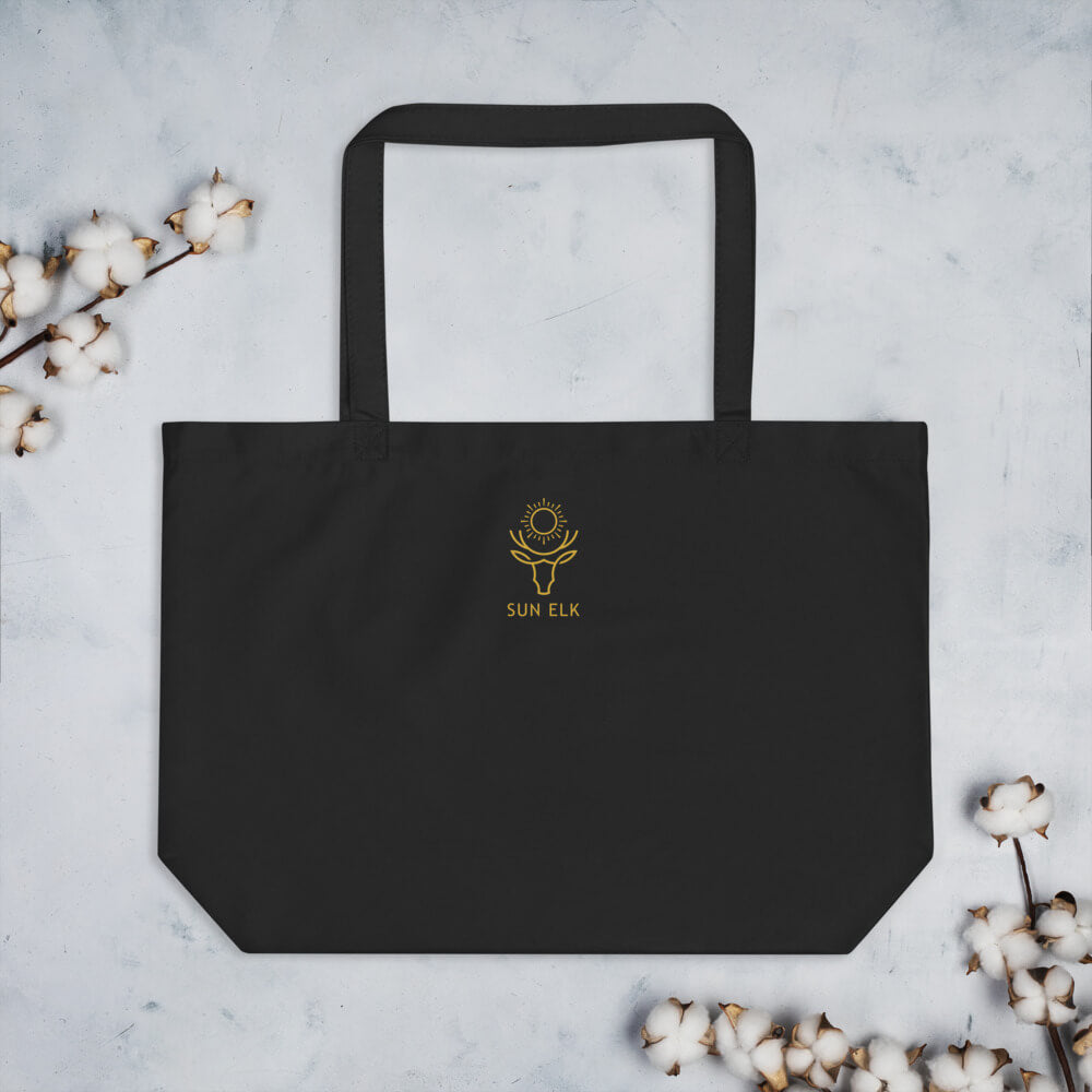 Sun Elk Large Eco Friendly Tote Bag