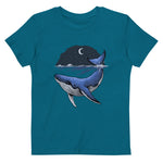 Whale & Moon Kid's Organic Eco Friendly T-Shirt