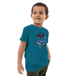 Whale & Moon Kid's Organic Eco Friendly T-Shirt