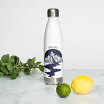 Personalized Mountain & Starry River Stainless Steel Water Bottle, 17oz