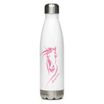 Horse Personalized Stainless Steel Water Bottle, 17oz