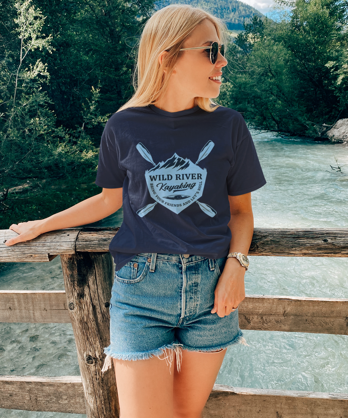 Wild River Kayaking Softstyle T-Shirt