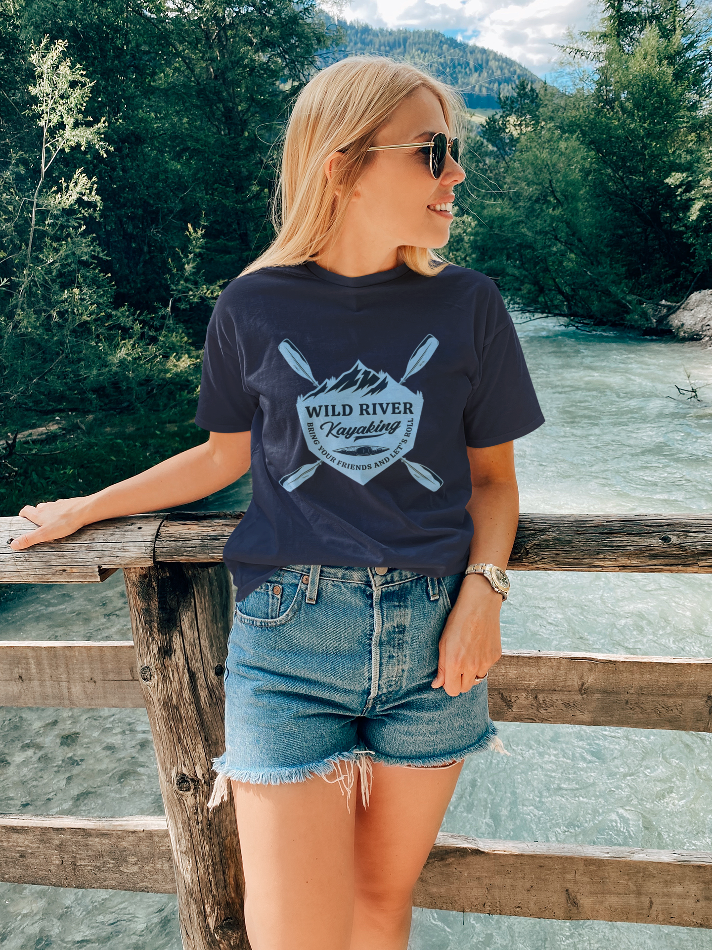 Wild River Kayaking Softstyle T-Shirt