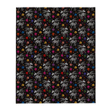 Halloween Unicorn Skeletons, Skulls & Bones Throw Blanket