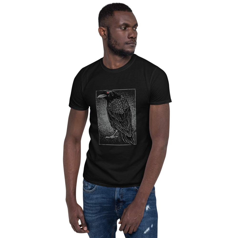 Raven Bird Softstyle Softstyle T-Shirt
