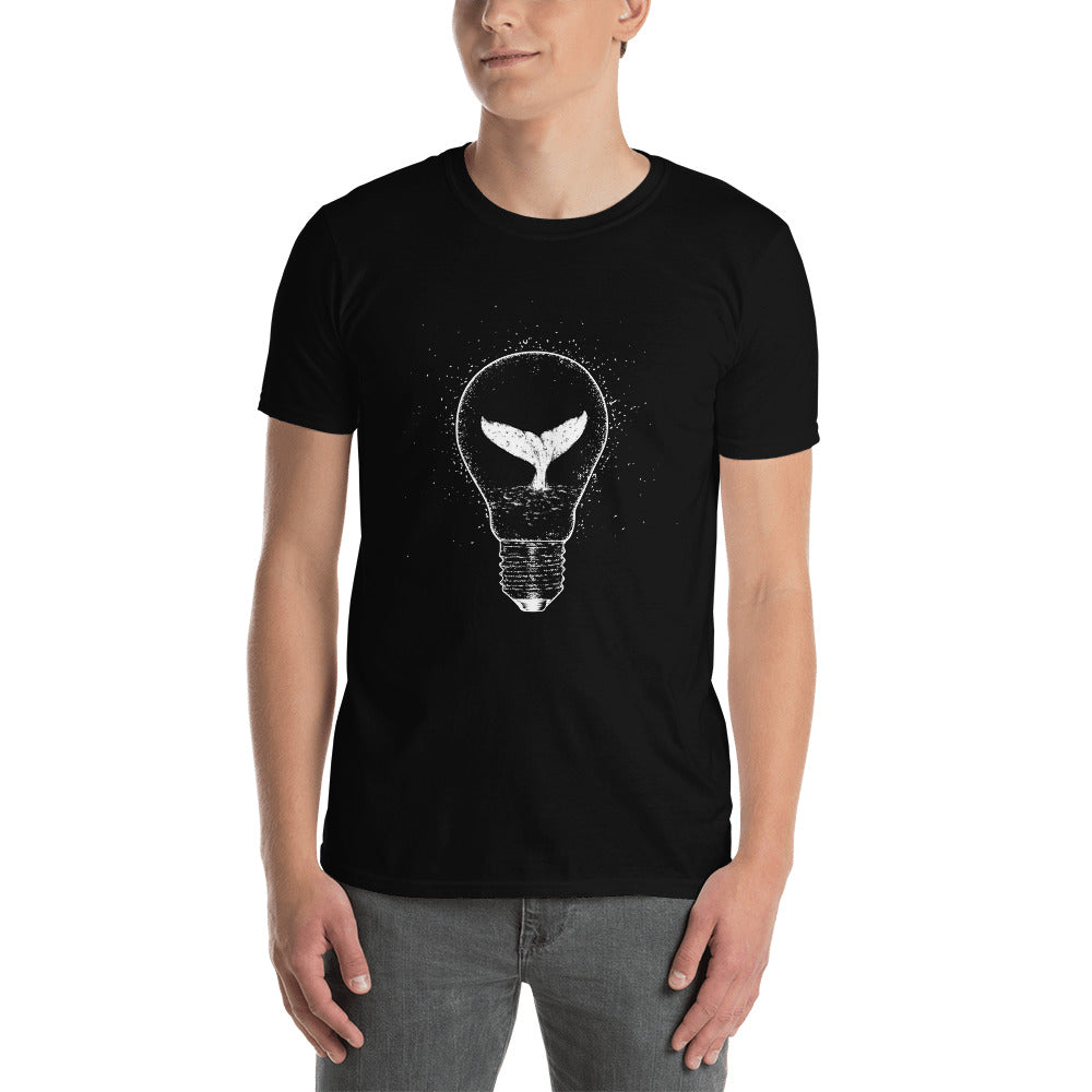 Whale Lightbulb Softstyle T-Shirt