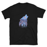 Howling Wolf & Forest Softstyle T-Shirt