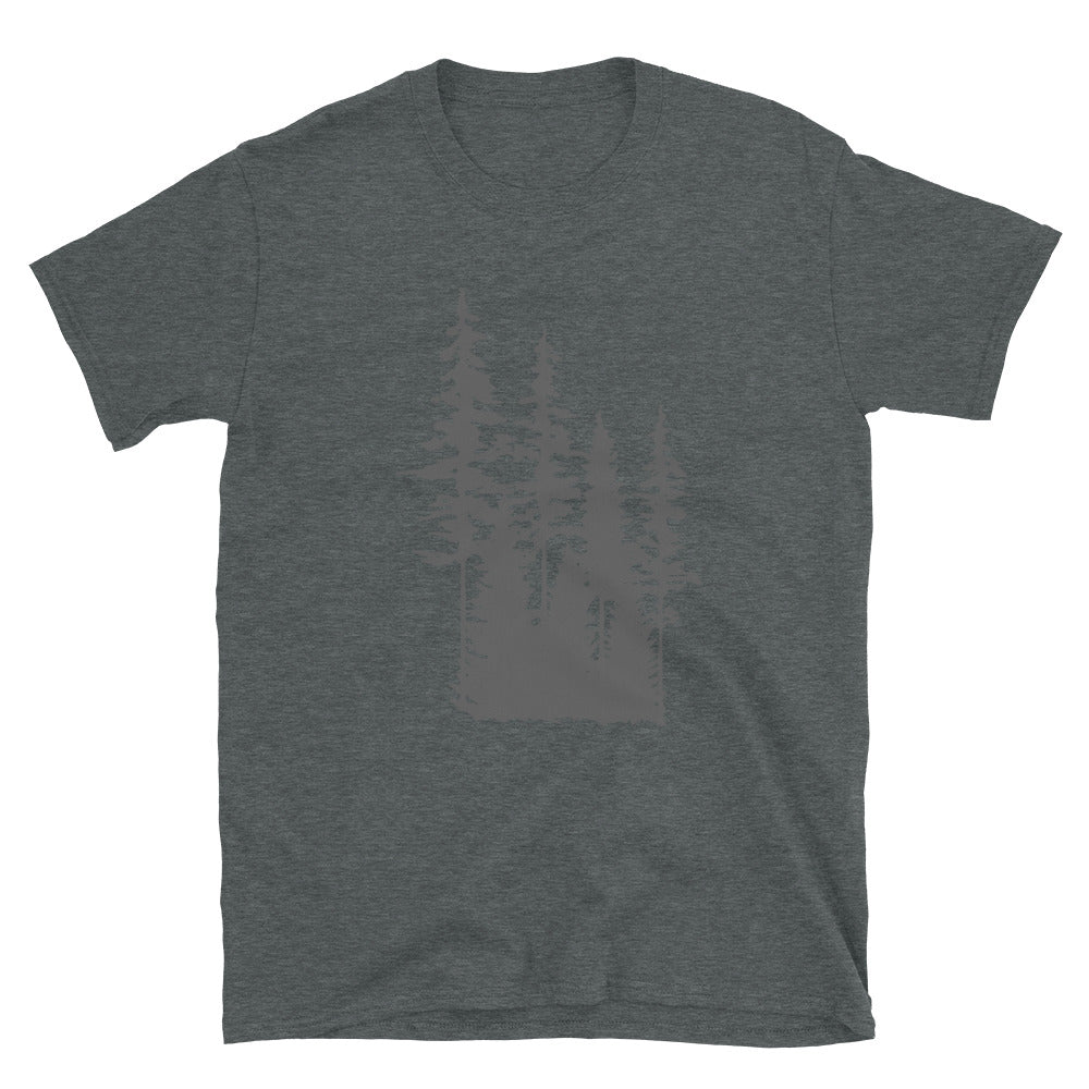 Forest & Pine Trees Softstyle Softstyle T-Shirt