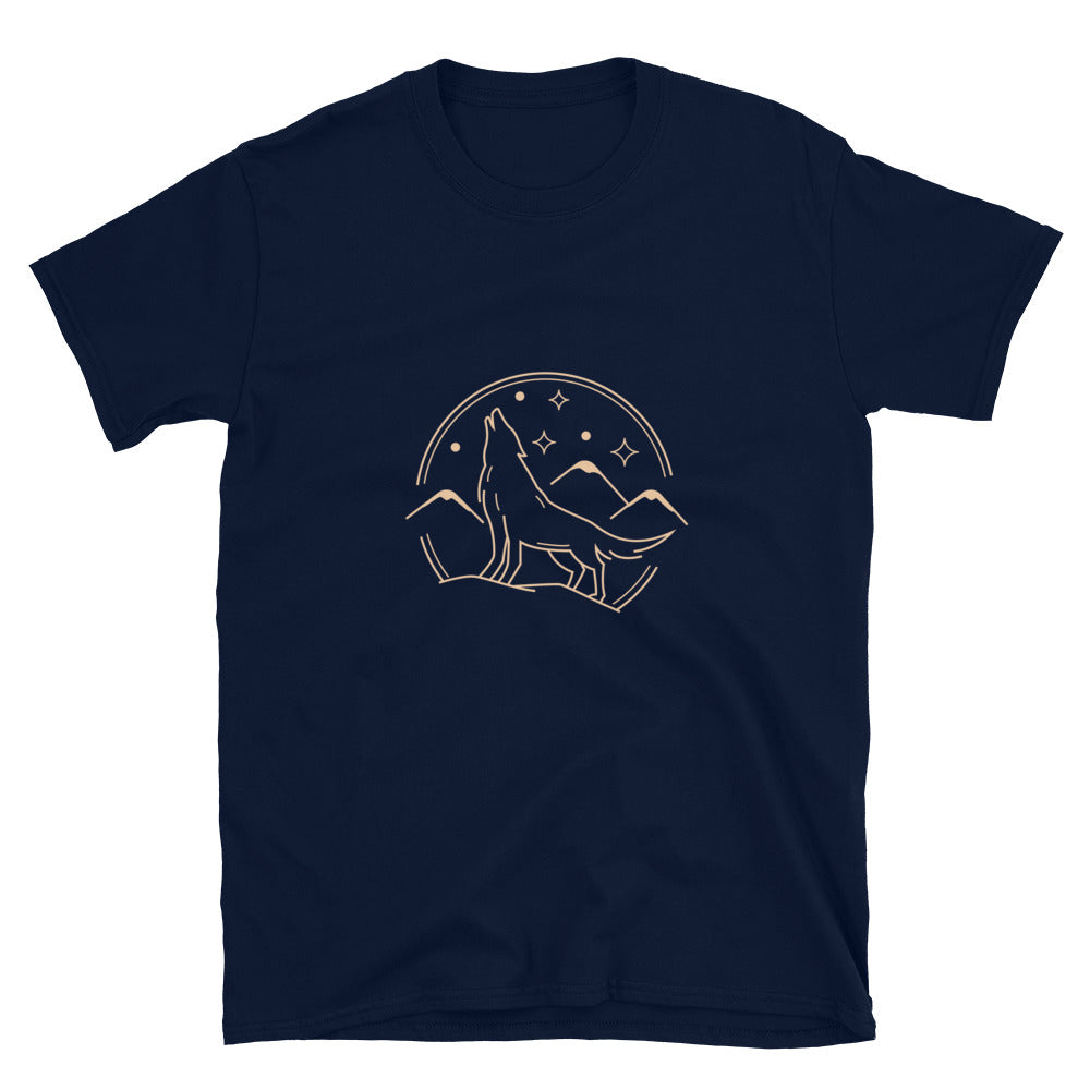 Howling Wolf Stargazer Softstyle T-Shirt