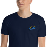 Shark & Sun Embroidered Softstyle T-Shirt