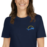 Shark & Sun Embroidered Softstyle T-Shirt