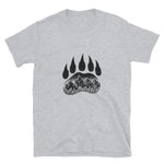 Grizzly Bear Paw & Mountains Softstyle T-Shirt