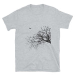 Birds & Wispy Tree Nature Softstyle T-Shirt