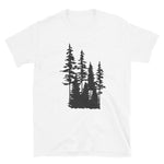 Forest & Pine Trees Softstyle Softstyle T-Shirt