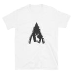 Deer Elk & Pine Trees Softstyle T-Shirt