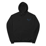 Humpback Whale Embroidered Fleece Hoodie