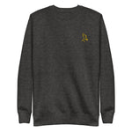 Golden Eagle Embroidered Fleece Sweater