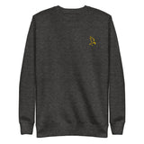 Golden Eagle Embroidered Fleece Sweater
