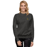 Golden Eagle Embroidered Fleece Sweater