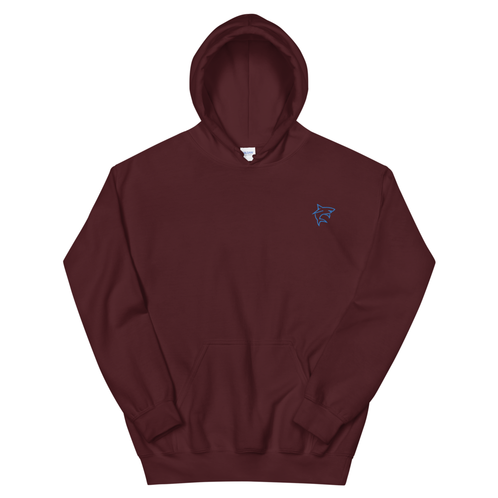 Shark Embroidered Hoodie