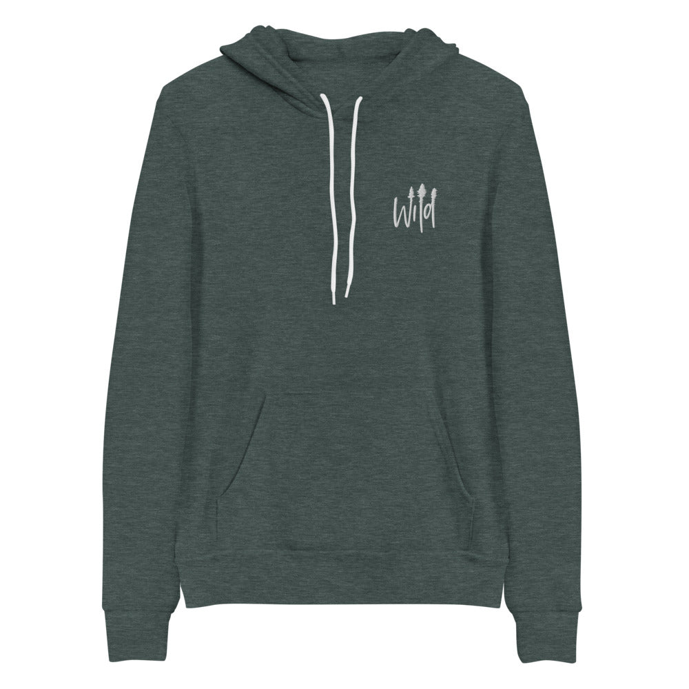 Wild Forest Embroidered Hoodie