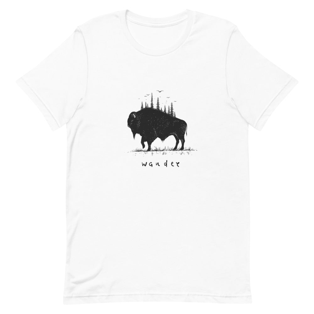 Wander Buffalo Bison T-Shirt