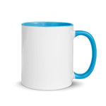 Sun Elk Blue Mug, 11oz