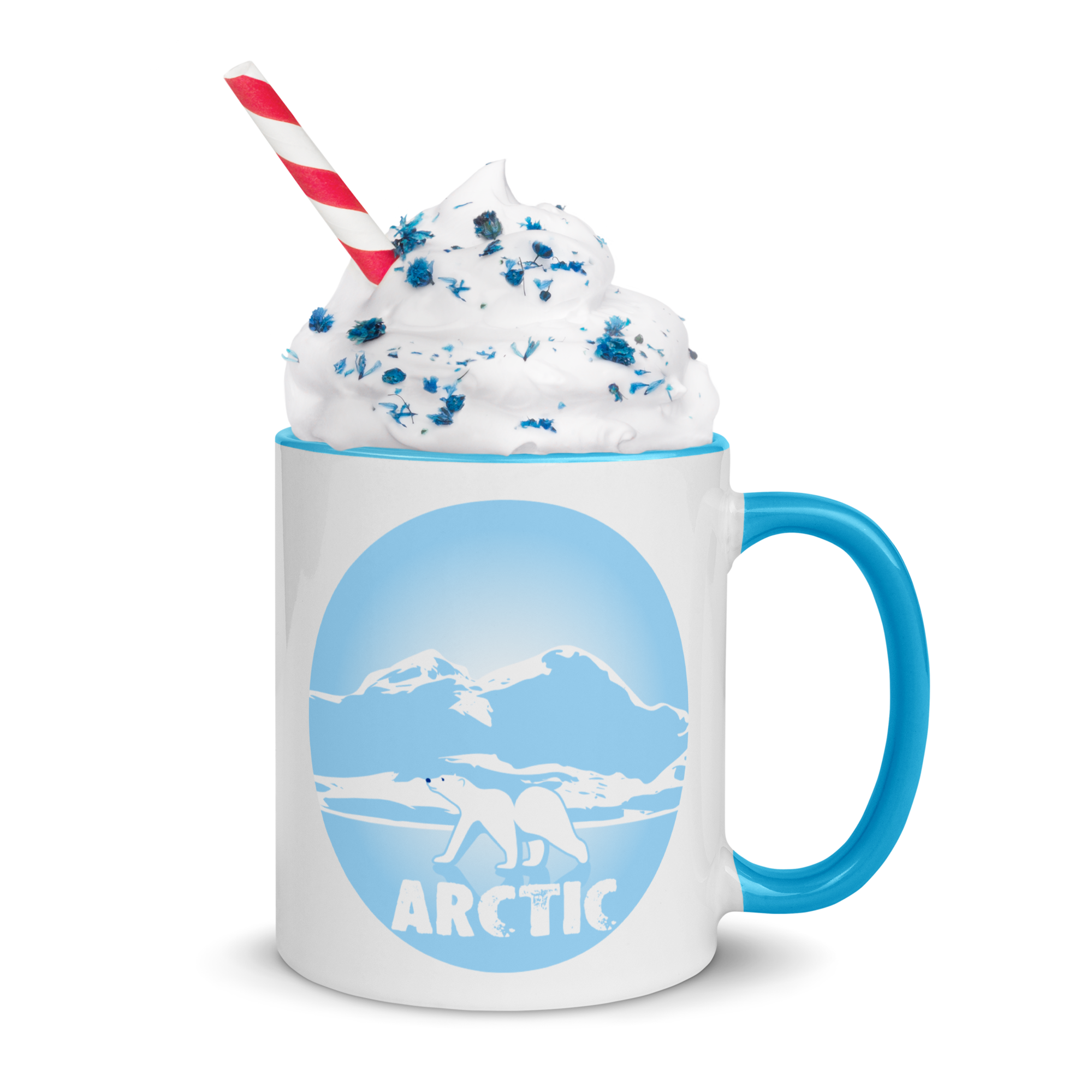 Polar Bear Arctic Blue Mug, 11oz