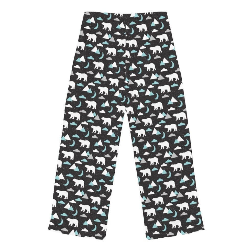 Polar Bear & Moon Women's Pajama Pants