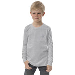 Sun Elk Embroidered Kid's Long Sleeve T-Shirt